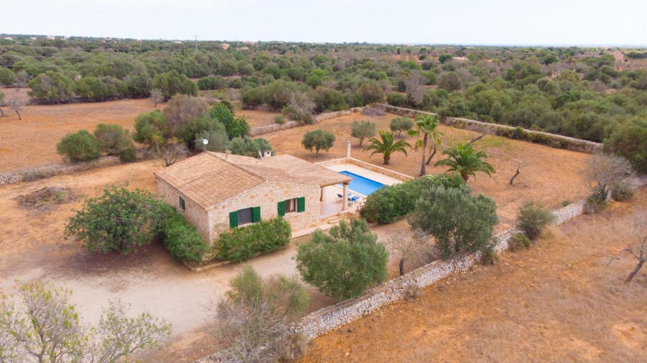 Gasthaus Son Garrot mit Pool und Wifi Santanyí Exterior foto